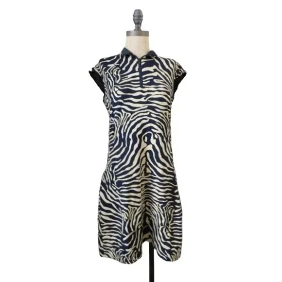 San Soleil Size M Medium UV 50 UPF Animal Print Sporty Activewear Dress - Picture 1 of 3